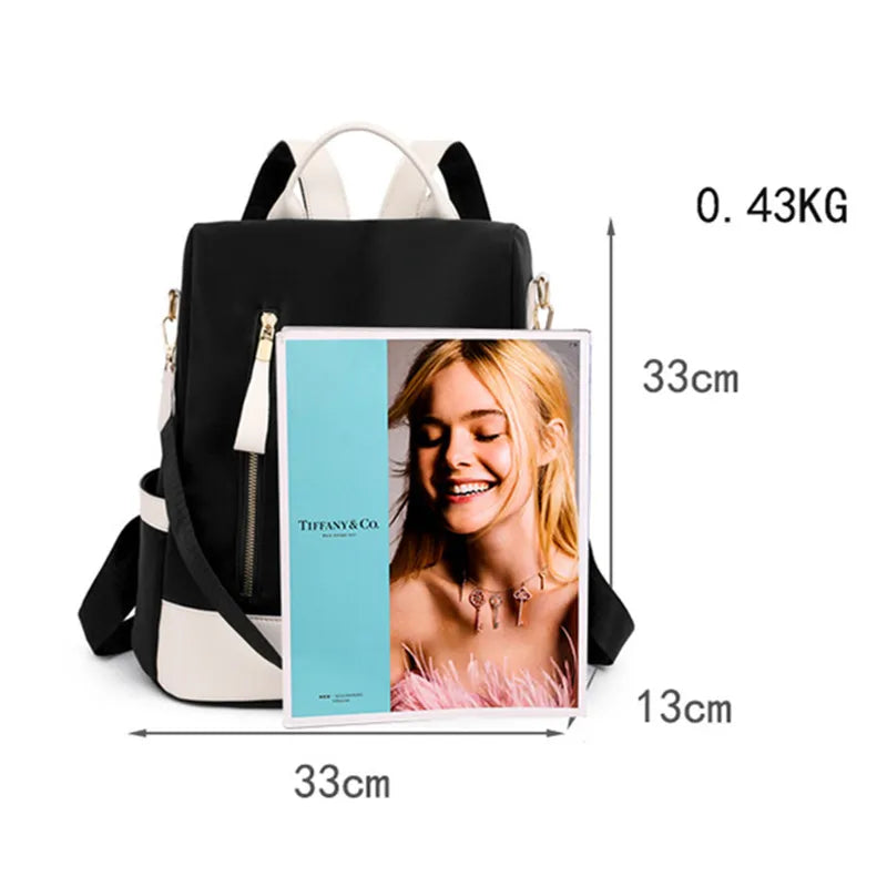 fashion backpack woman anti-theft backpack School Bags For Teenage Girls Lightweight Ladies Travel Bagpack Mochila Feminina