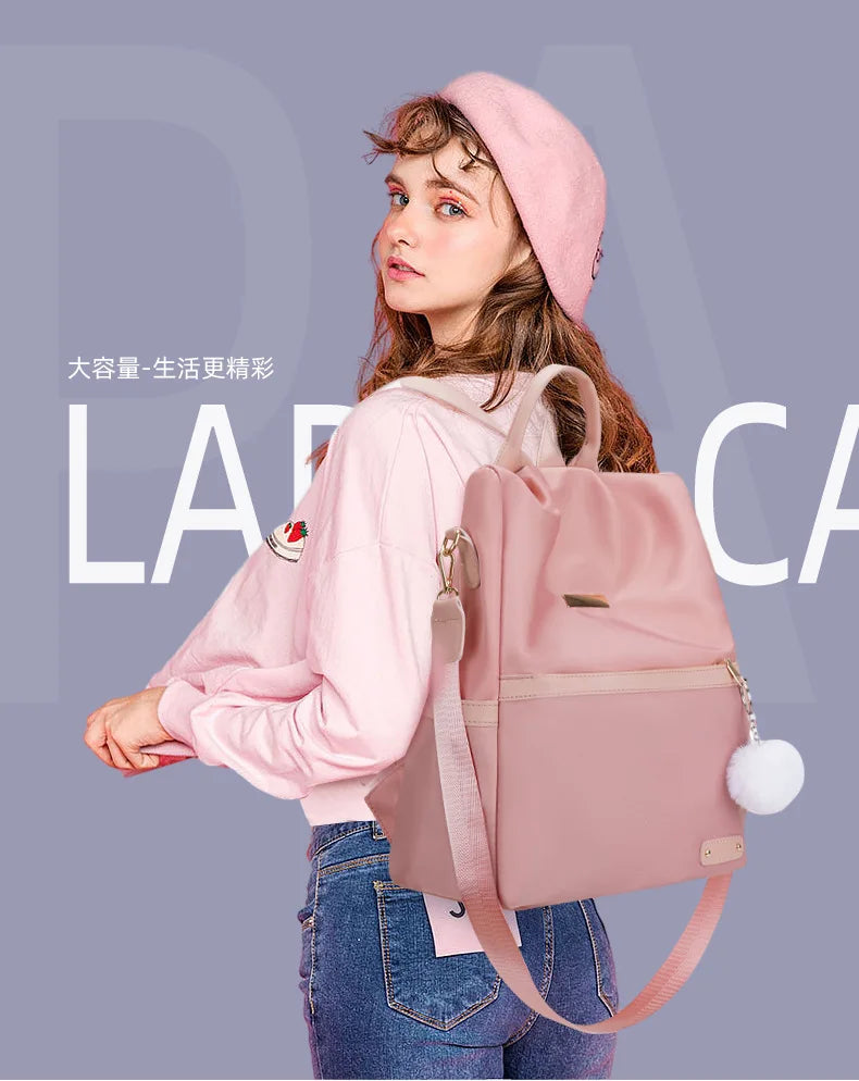 fashion backpack woman shoulder bag anti-theft bag for women Ultra lightweight backpack large capacity travel backpack schoolbag