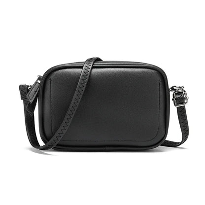 fashion simple small Crossbody bag women solid color mini shoulder bag woman PU leather messenger bag mobile phone shoulder bag