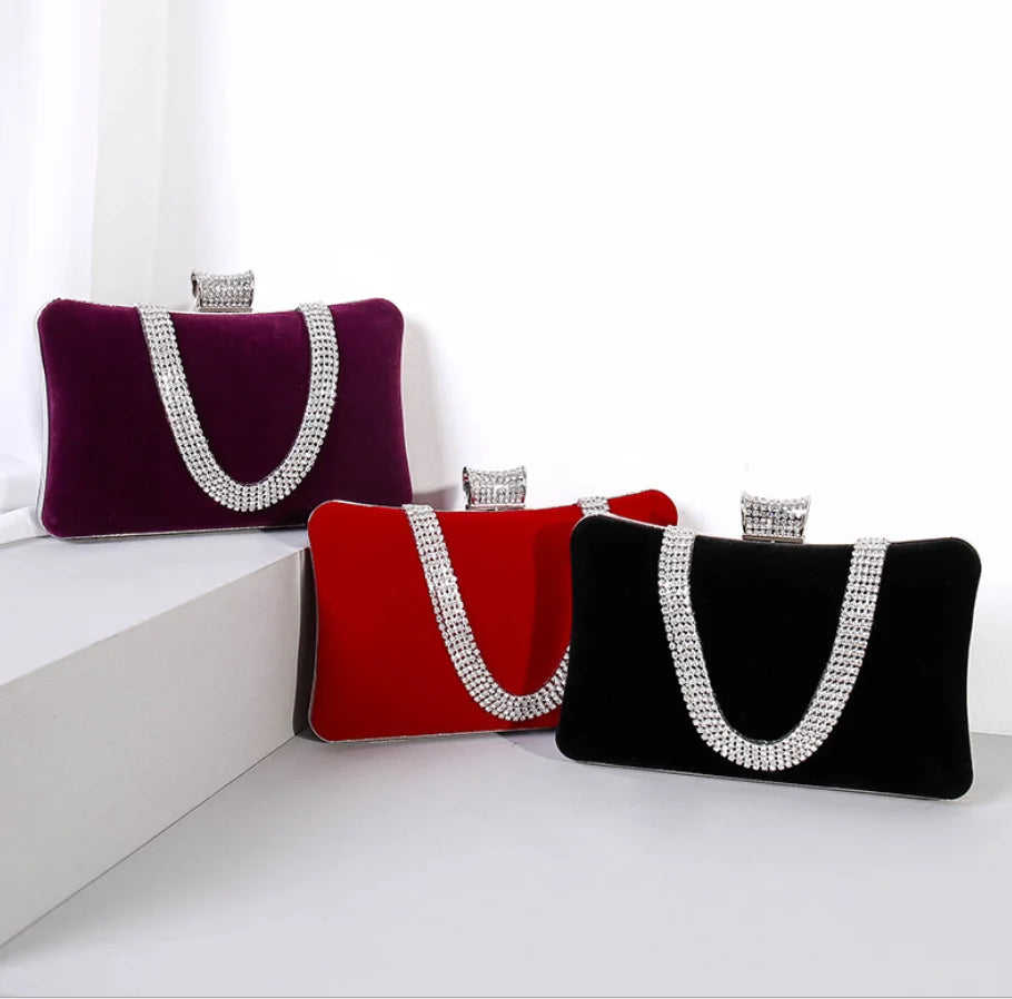 female Clutch purse for party prom Evening Bag For Women Metal beaded day Clutches Wedding Handbag shoulder bags messenger bags