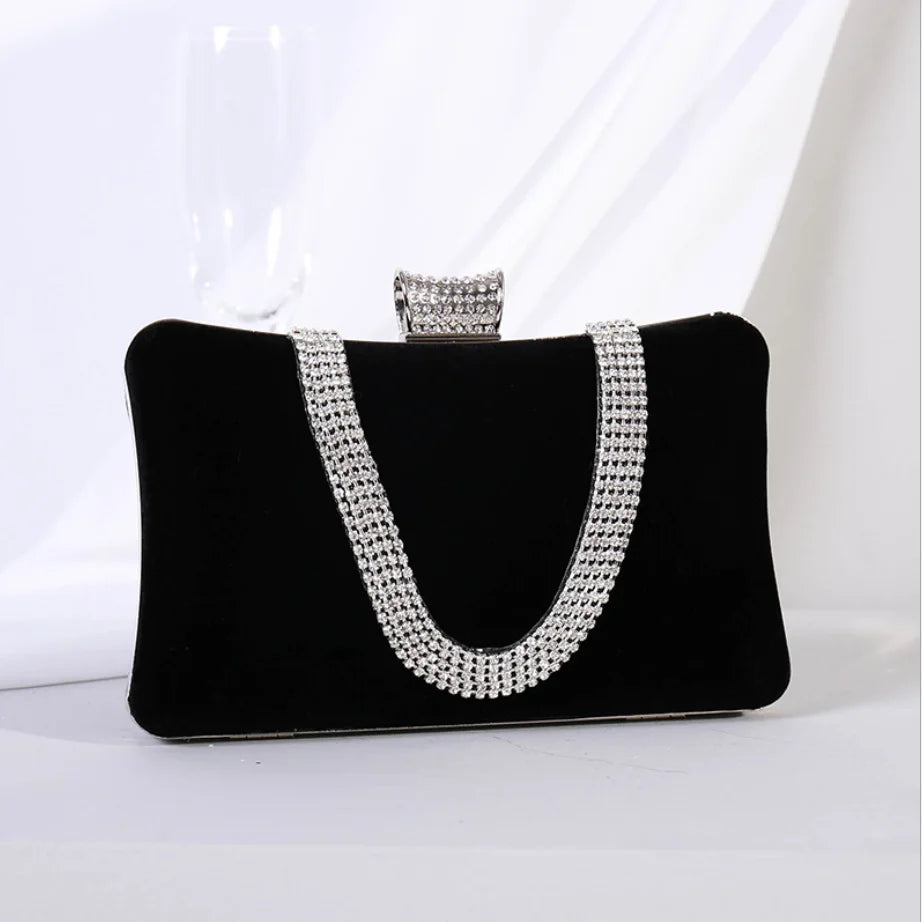 female Clutch purse for party prom Evening Bag For Women Metal beaded day Clutches Wedding Handbag shoulder bags messenger bags