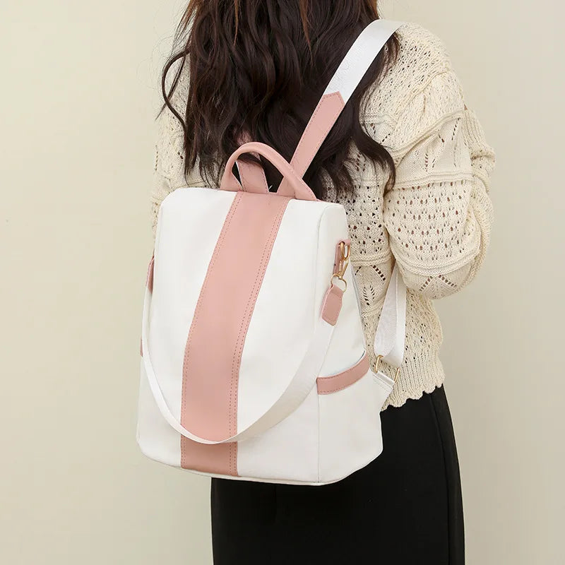 female leather backpack small woman shoulder bag backpack women fashion simple backpack laides anti-theft backpack woman bagpack