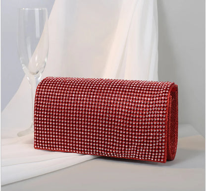 female party prom cocktail Evening Bag Wedding Handbags women bridal clutch Purse Lady Diamond Rhinestone Clutches shoulder bag