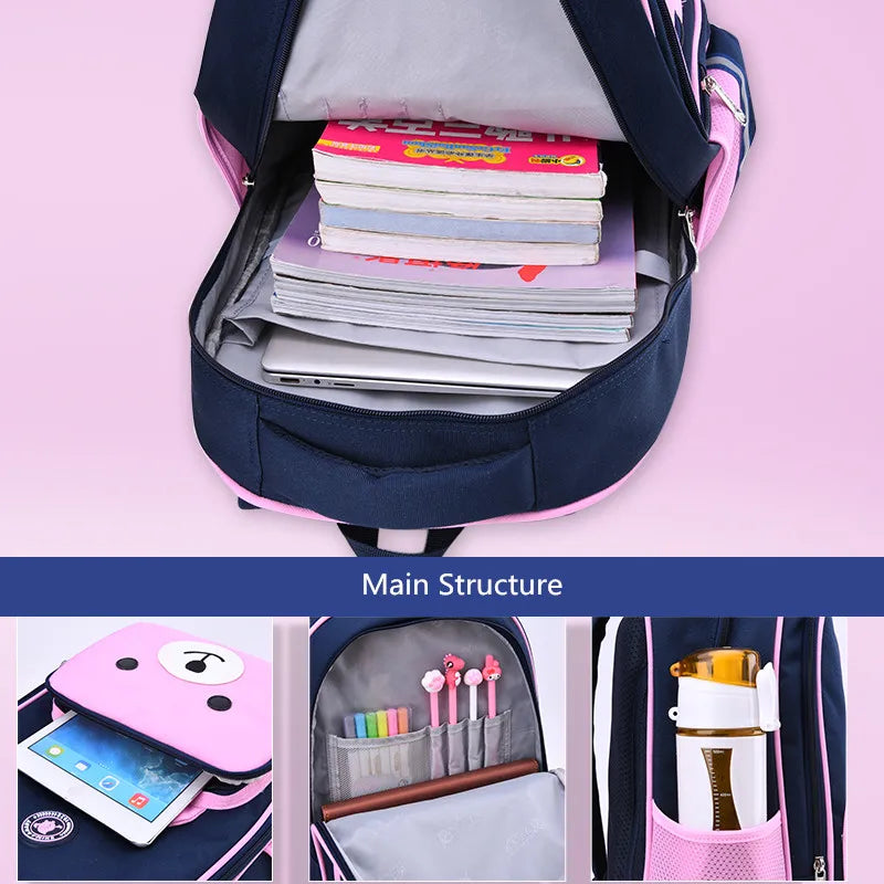 Girls Kawaii Book Bag - Thumbnail 4