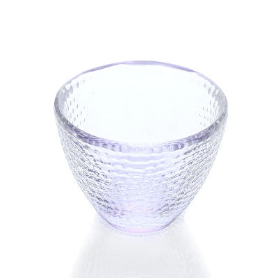 glass heat insulation Chinese kungfu tea cup creative colorful master cup of tea clear coffee cup set 65ml on sales