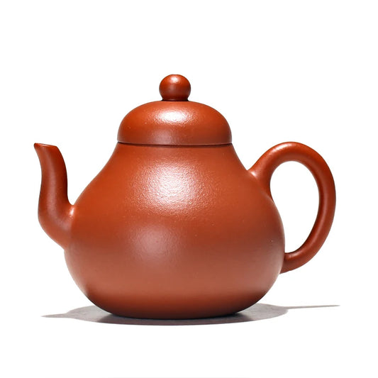 hall yixing masters are recommended pure manual teapot tea set undressed ore red mud thought d. thought pavilion 185 ml