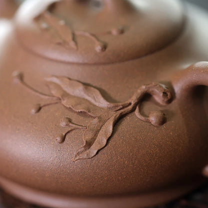 hall yixing ores are recommended by hand famous tea tea ceremony period of clay pot of 285 ml of bosom friend