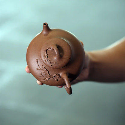hall yixing ores are recommended by hand famous tea tea ceremony period of clay pot of 285 ml of bosom friend