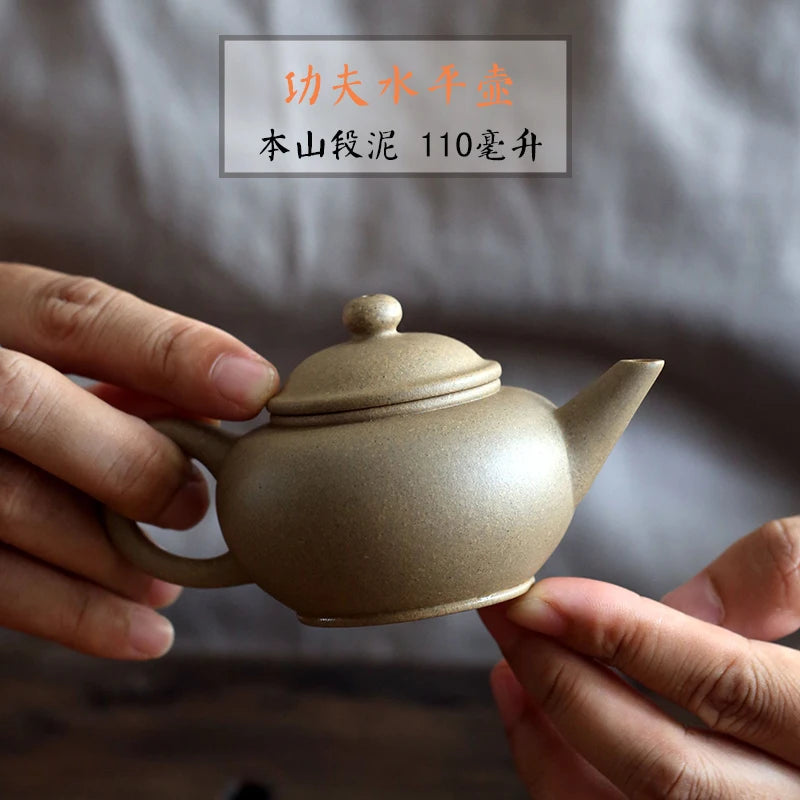 hall yixing pure manual recommended tea sketch maker a factory brawl in period of mud old pot of 110 cc sample level