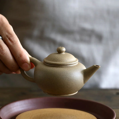 hall yixing pure manual recommended tea sketch maker a factory brawl in period of mud old pot of 110 cc sample level