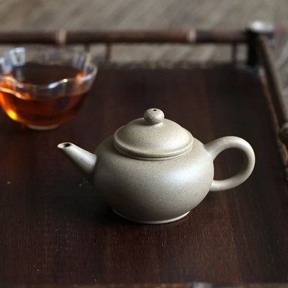 hall yixing pure manual recommended tea sketch maker a factory brawl in period of mud old pot of 110 cc sample level