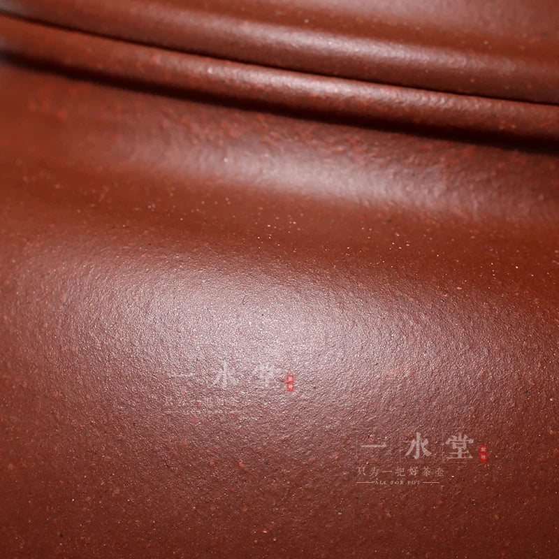 hall yixing recommended undressed ore all hand famous tea sets tea pot bottom groove green archaize pot of 280 ml