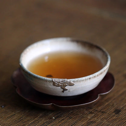 hall yixing undressed ore purple sand cup small cup all hand famous tea silvering moire sample tea cup 120 ml