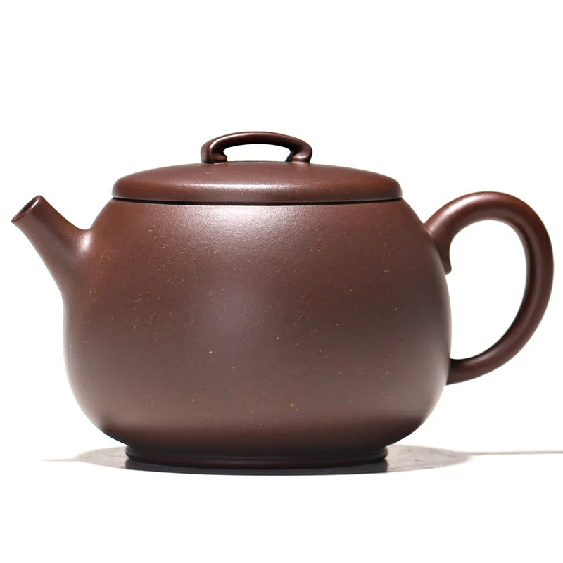 hall yixing undressed ore recommended pure manual famous kung fu tea set old purple clay and drink pot of 210 ml