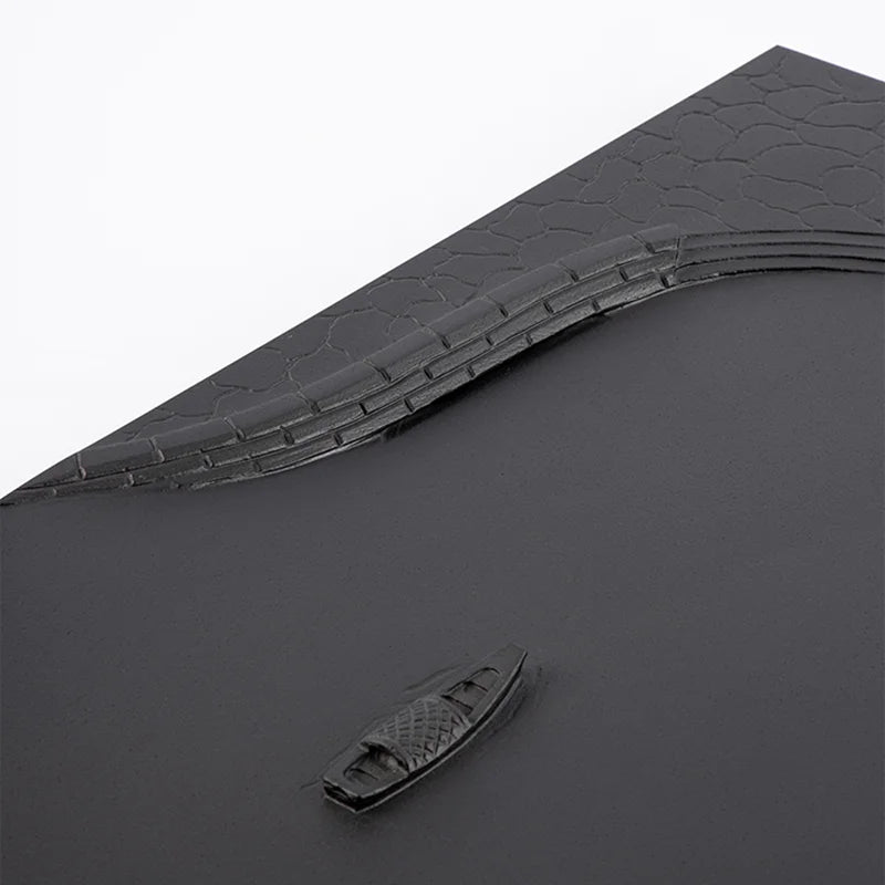 hand carved stone tea tray weighted table for Chinese kungfu tea set river boat design invisible water draining outlet rectangle
