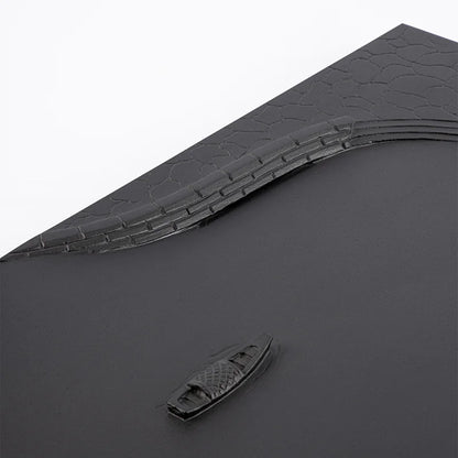 hand carved stone tea tray weighted table for Chinese kungfu tea set river boat design invisible water draining outlet rectangle