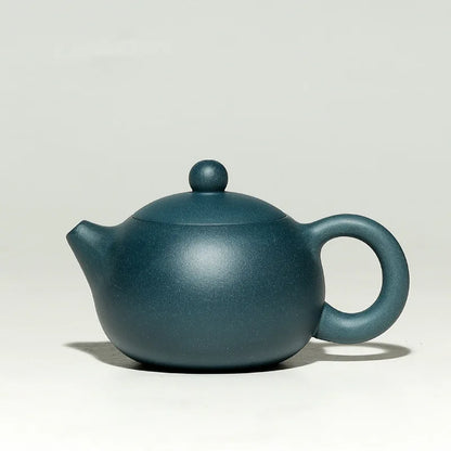 handmade tea pot marked xishi with ball shaped infuser holes original ore real yixing zisha dahongpao tianqing clay 100ml 130ml
