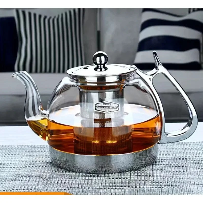 heat resistant glass teapot electromagnetic furnace multifunctional teaports Induction cooker kettle
