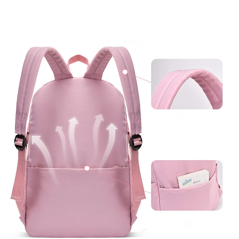 high school bags for girls student many pockets waterproof school backpack teenage girl high quality campus backpack schoolbags