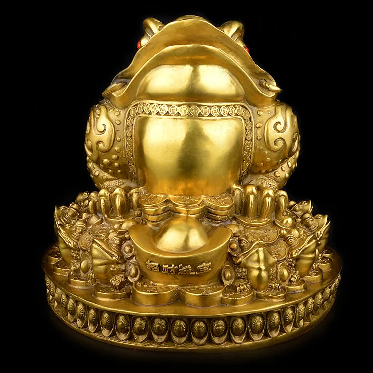 home office company efficacious Money drawing JIN CHAN statue# business booming  luckiness mythical creatures Brass Decoration