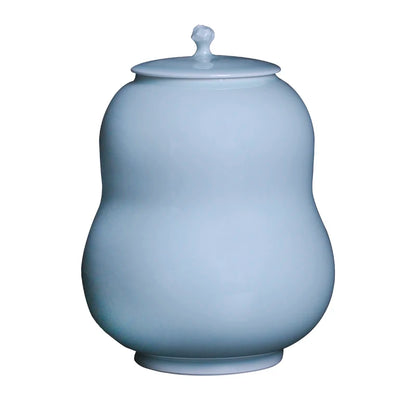 imitation song dynasty style typeface shadow left kiln green gourd rocks and receives green craft caddy storage tank