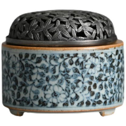 jingdezhen ceramics bound branch lotus censer dish fragrance of incense burner tower present archaize aroma stove