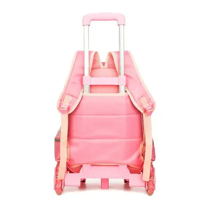 kids School trolley bag for girls school bag with wheels School Rolling backpack Bags Children school wheeled backpack Mochilas