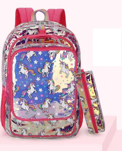 kids school Bag PU cartoon school Backpack bag for girls kids Orthopedic backpack student book bags backpack bag for children