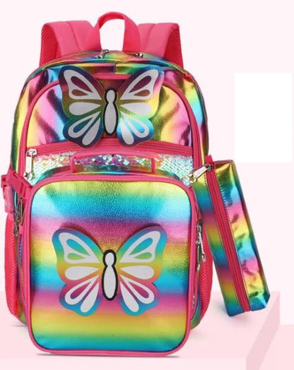 kids school Bag PU cartoon school Backpack bag for girls kids Orthopedic backpack student book bags backpack bag for children