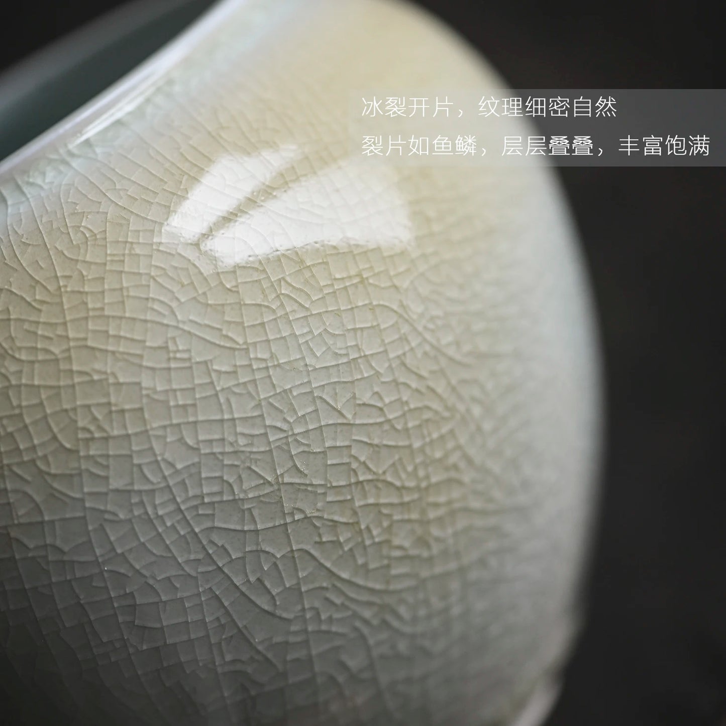 kiln change Kungfu Jianshui ceramics household ice crack glaze slag bucket water bowl tea slag jar wash tea cup bowl