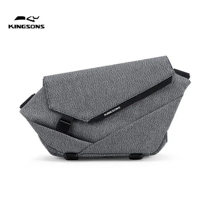 kingsos Men Crossbody Bag Kingsons Male Messenger Bag Waterproof Sling Bag Small Chest Bag 10 Inch Tablet Bag Business Casual