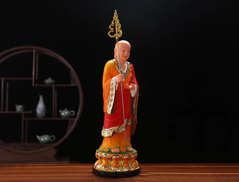 ksitigarbha bodhisattva Dizang pusa BUDDHA figure home Altar shop Worship efficacious Talisman Mascot statue