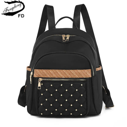 ladies fashion backpack woman small oxford backpack female shoulder bag mini travel backpack for women casual work backpack gift