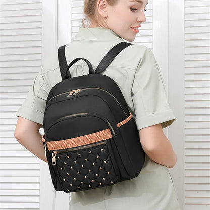 ladies fashion backpack woman small oxford backpack female shoulder bag mini travel backpack for women casual work backpack gift