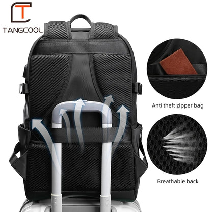 laptop backpack with shoes compartment Large Capacity Laptop Backpack Waterproof Travel bag