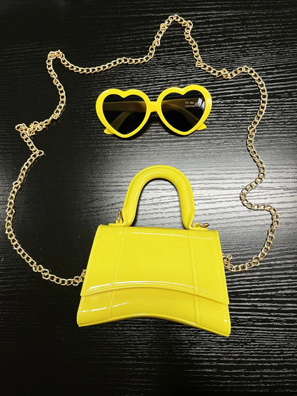 little girls purses 2022 designer kids bags handbag sunglasses kid purse sets bolsas inspirada