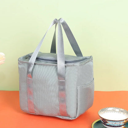 lnsulated Lunch Bag For Women Kids Cooler Bag Thermal Bag Portable Lunch Box Ice Pack Tote Food Picnic Bags Lunch Bags For Work
