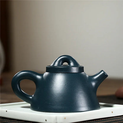 lotus flower carved tea pot with infuser handmade marked Chinese kungfu pot true yixing zisha tianqing clay 240ml shipiao new