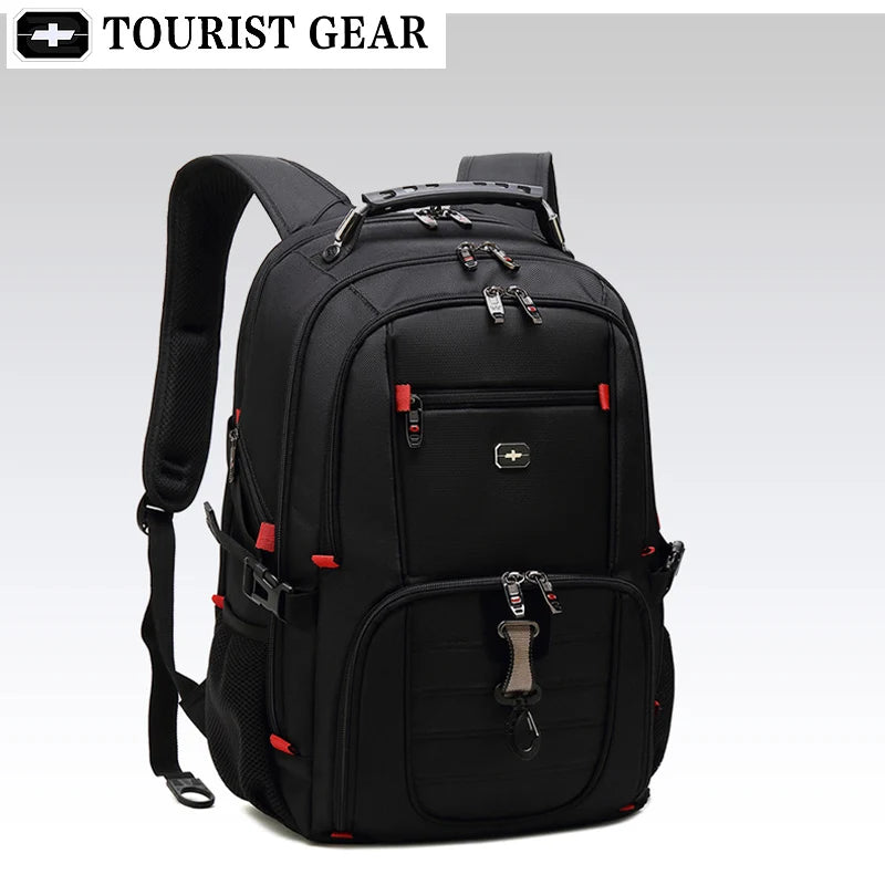 men's swiss backpacks travel bag business anti theft backpack men mochila USB Charging 15.6 16 inch Laptop Backpack waterproof