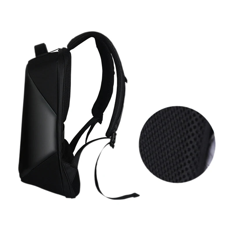 mesh pixel backpack with led backpack with screen smart back pack led mochila con led 15.6 inch laptop backpack women