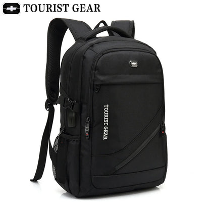 mochila usb Brand Design Men's Travel Bag Man Swiss Backpack Polyester Bags Waterproof Anti Theft Backpack Laptop Backpacks Men