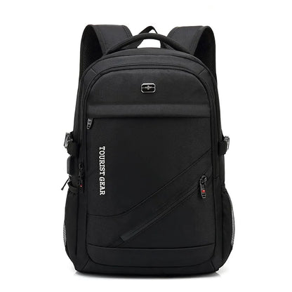 mochila usb Brand Design Men's Travel Bag Man Swiss Backpack Polyester Bags Waterproof Anti Theft Backpack Laptop Backpacks Men