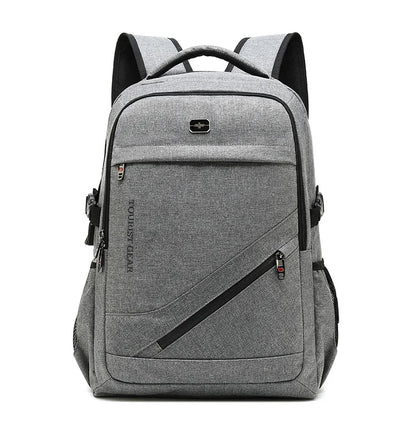 mochila usb Brand Design Men's Travel Bag Man Swiss Backpack Polyester Bags Waterproof Anti Theft Backpack Laptop Backpacks Men