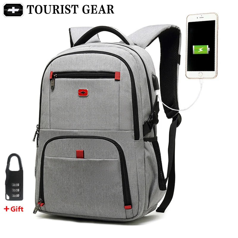 mochila usb Men's Travel Bag Man Swiss Backpack women Waterproof Anti Theft Backpack 15.6 inch Laptop Backpacks travel plecak