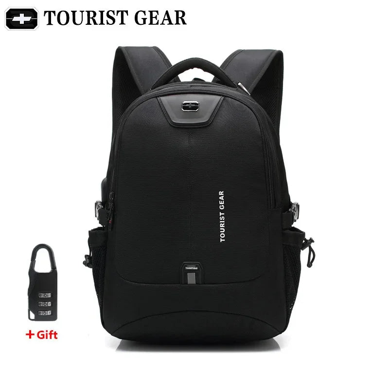 mochila usb Men's Travel Bag Man Swiss women Waterproof Anti Theft 15.6 17 inch Laptop Backpacks travel