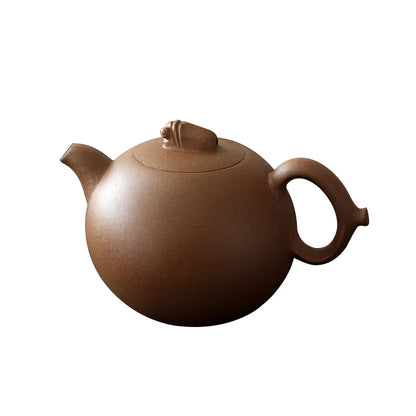 monohydrate hall are recommended pure manual and old mud fruit pot of 300 ml of big material make tea pot of household