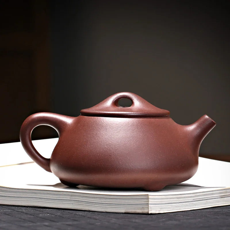 monohydrate recommended pure manual undressed ore JingZhou purple clay stone gourd ladle pot famous teapot tea gifts