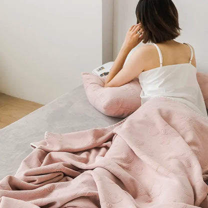 multi size thin blanket velvet soft creative health care bed cover air conditioning sheet active printing summer autumn spring