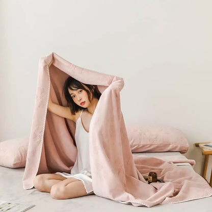 multi size thin blanket velvet soft creative health care bed cover air conditioning sheet active printing summer autumn spring