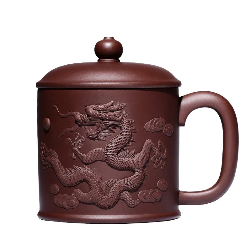 name home all the manual yixing purple sand cup of flying dragons painting masters works show bead collection level